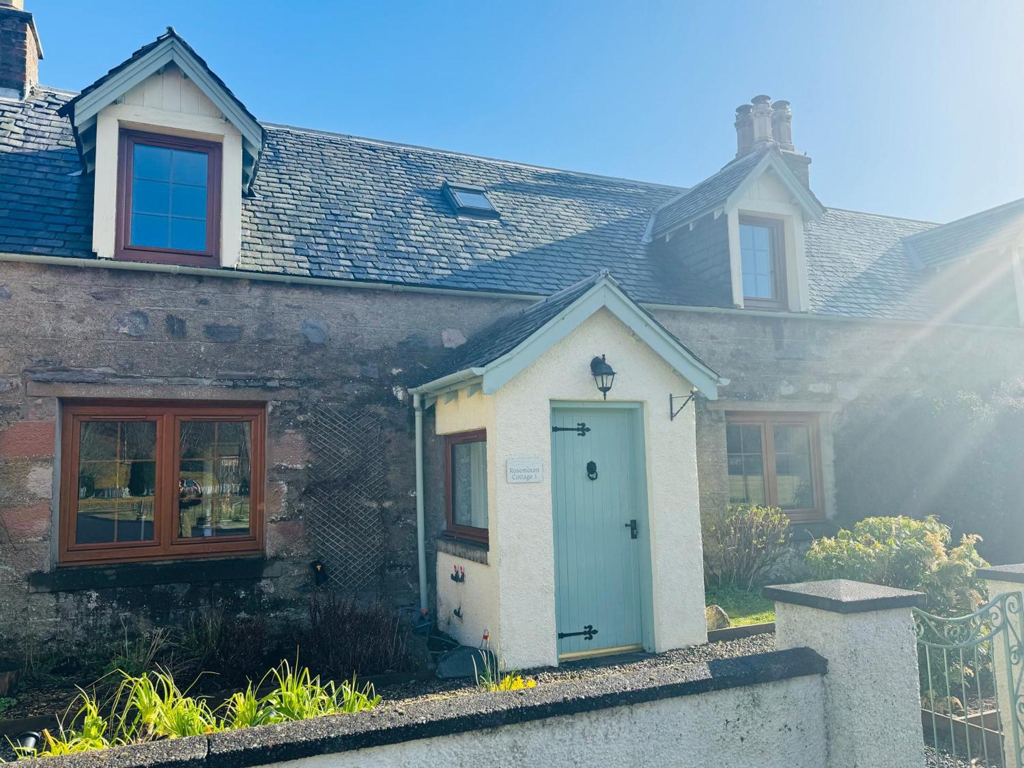 Rosemount Cottage Two - Highland Cottage Garve Exterior foto